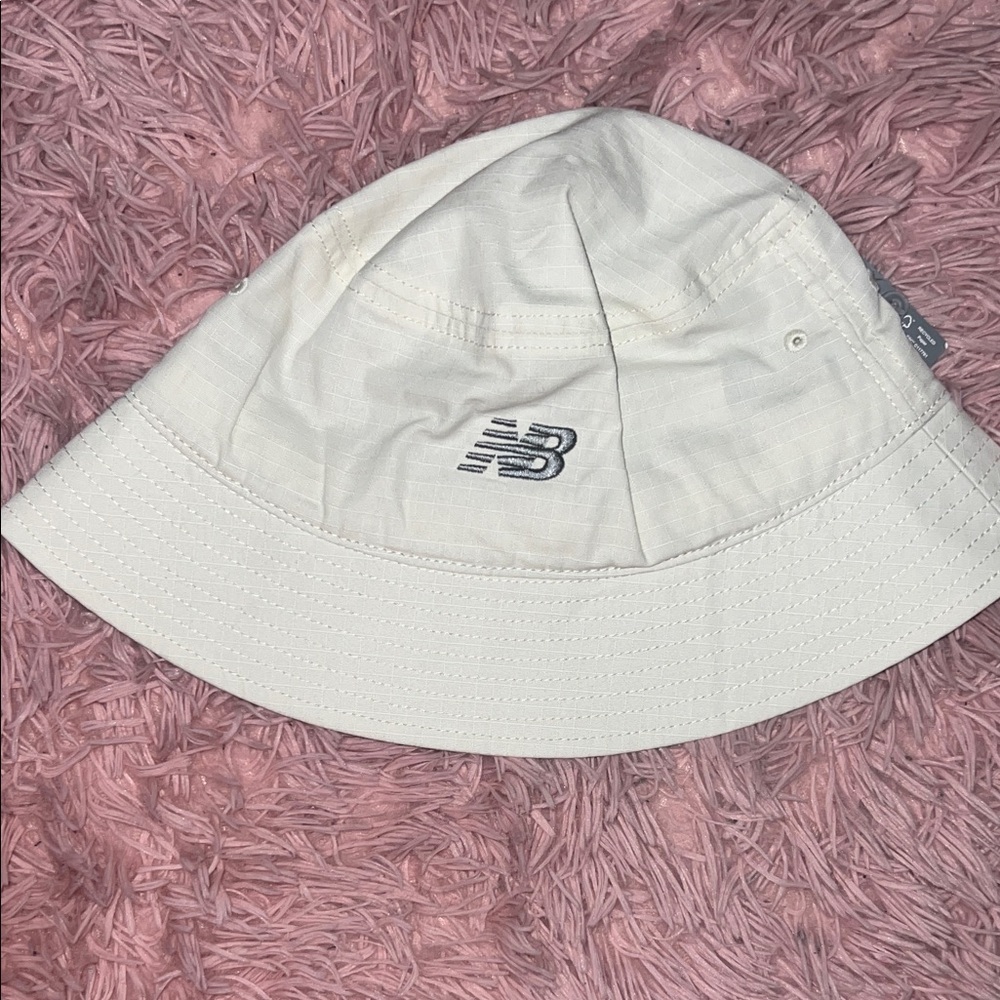 New Balance Off-White Bucket Hat